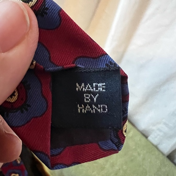 Polo By Ralph Lauren Men's Silk Tie 4"x58" *Small Flaw* - Picture 5 of 9